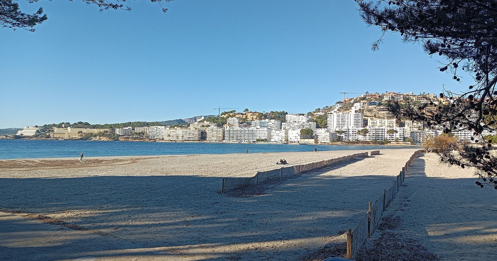 Santa Ponsa bay and beach, southwest Mallorca — property management by SOLUXE